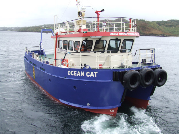 aluminium catamaran workboat